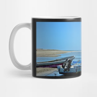 Nicaragua - Bateaux de pêcheurs sur une plage Mug